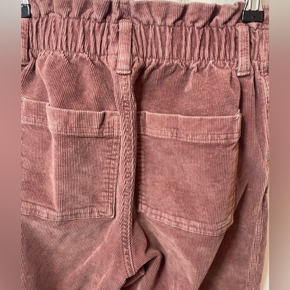 Universal Thread corduroy pants high waisted mauve 2 - Picture 10 of 11